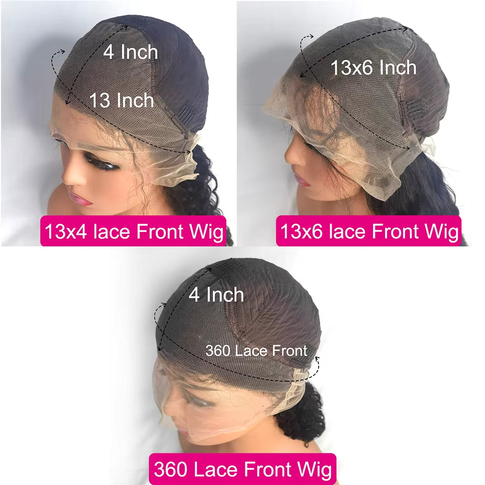 Body Wave 13X4 13X6 360 Hd Transparent Lace Front Wigs Human Hair Wig Brazilian 30 40 Inch Body Wave Lace Frontal Wig for Women