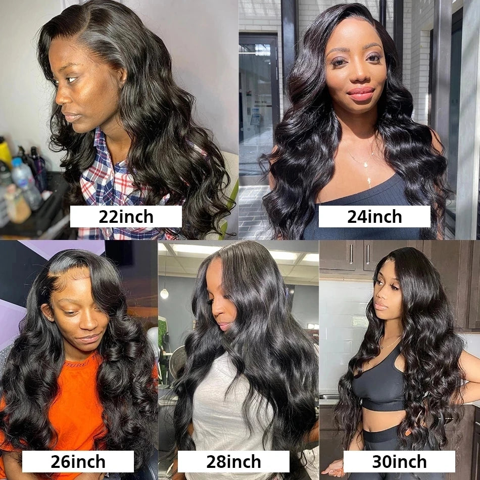 Bundles de Cheveux Vierge Brésilien Boucle Corporelle 30 Pouces - Noir Naturel (3/4)