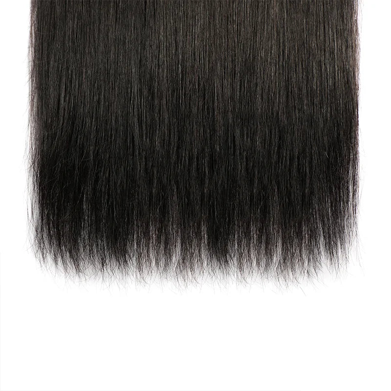 Extensions de Cheveux Lisses Brésiliens Naturels - 100% Cheveux Humains