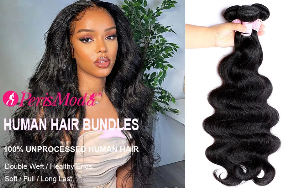 Bundles de Cheveux Vierge Brésilien Boucle Corporelle 30 Pouces - Noir Naturel (3/4)